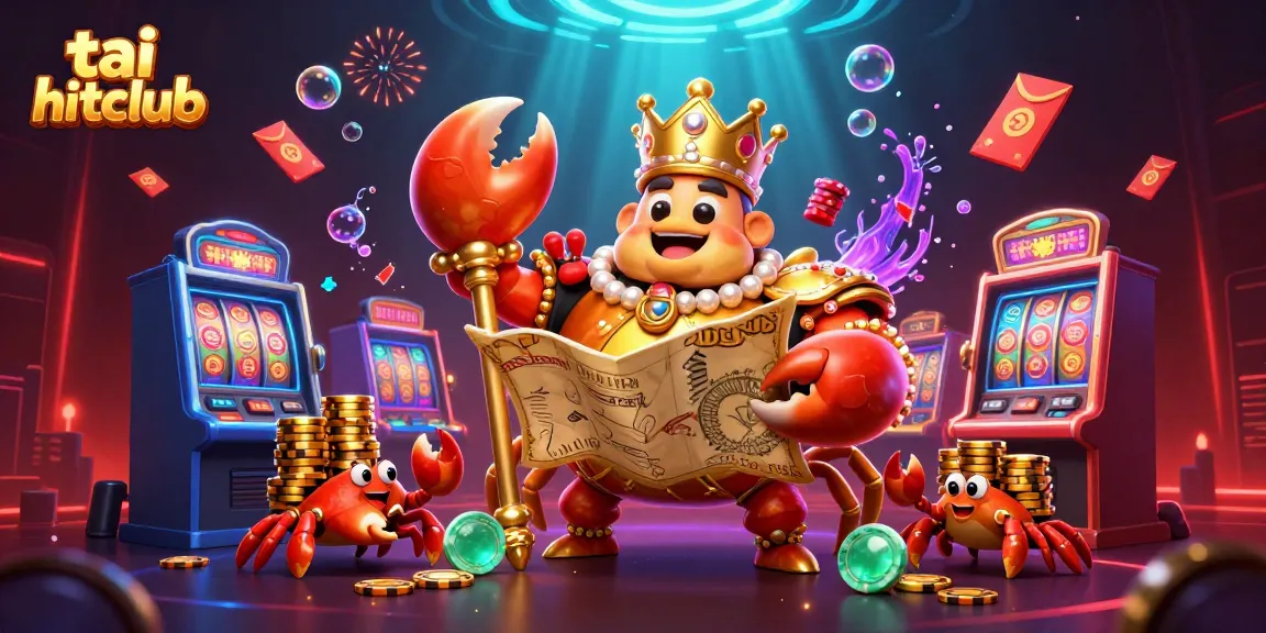 Engage in winning strategies at tai hitclub with a vibrant casino scene featuring dynamic characters and elements.