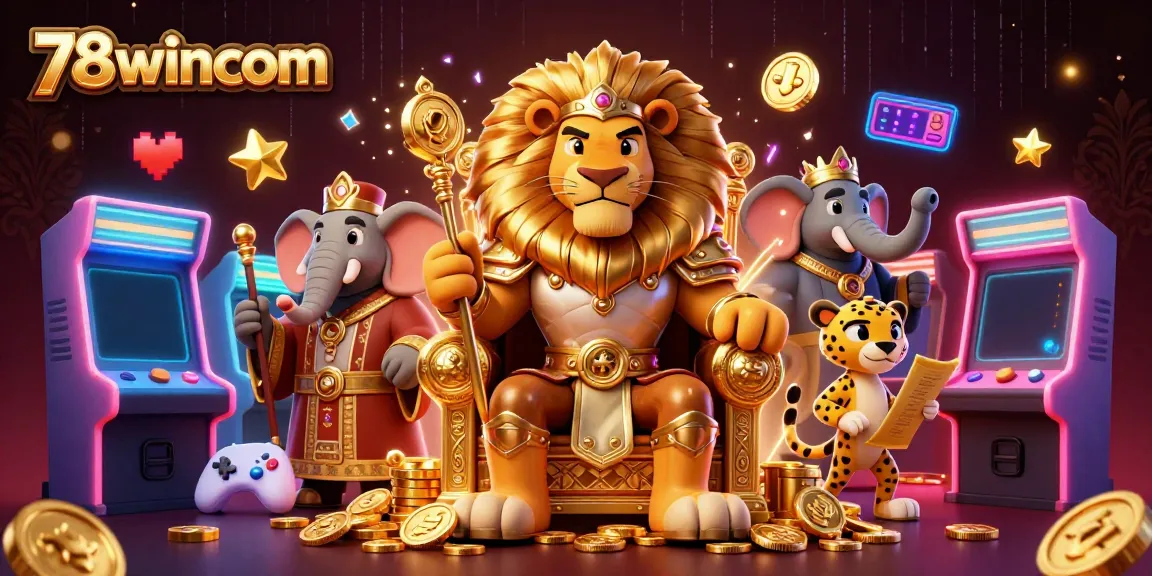 Experience thrilling gameplay at 78wincom with vibrant characters and dynamic casino elements.