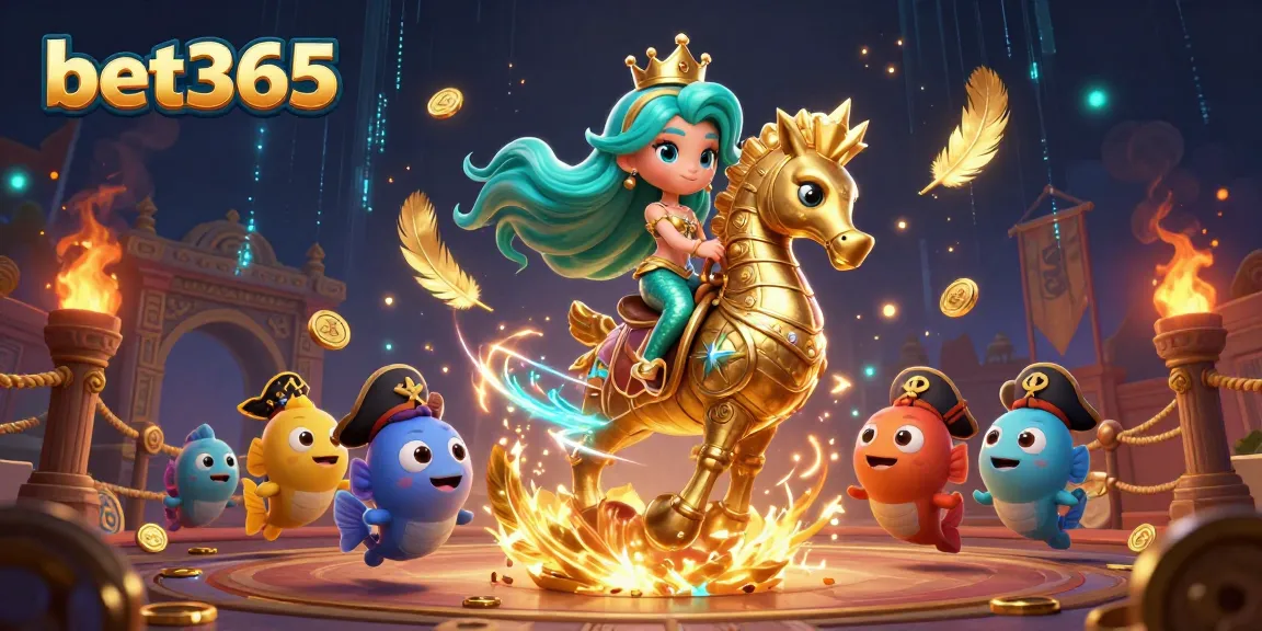 Experience the excitement of betting at bet365 with vibrant 3D characters in action.