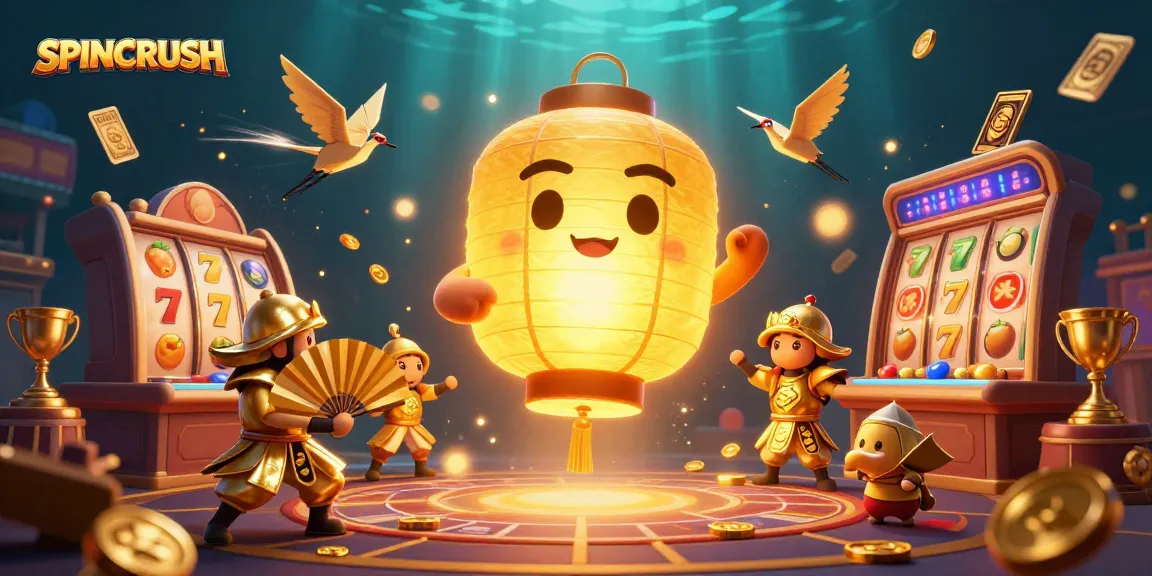 Engage in thrilling gameplay with SPINCRUSH's dazzling casino elements and dynamic golden rewards.