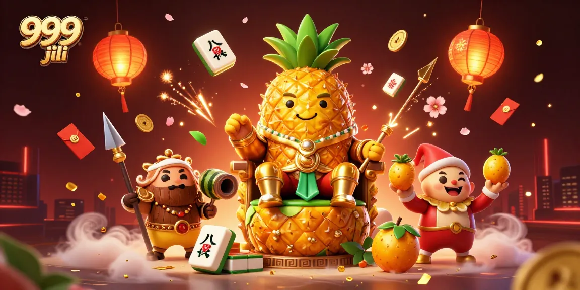 Experience the thrill of 999 jili with a vibrant and dynamic 3D casino scene featuring captivating characters and game elements.